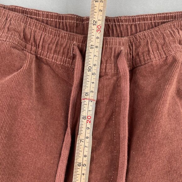 Katin Cord Local Shorts Mens M Brown Rust Corduroy Drawstring Casual Stretch New - Picture 5 of 9